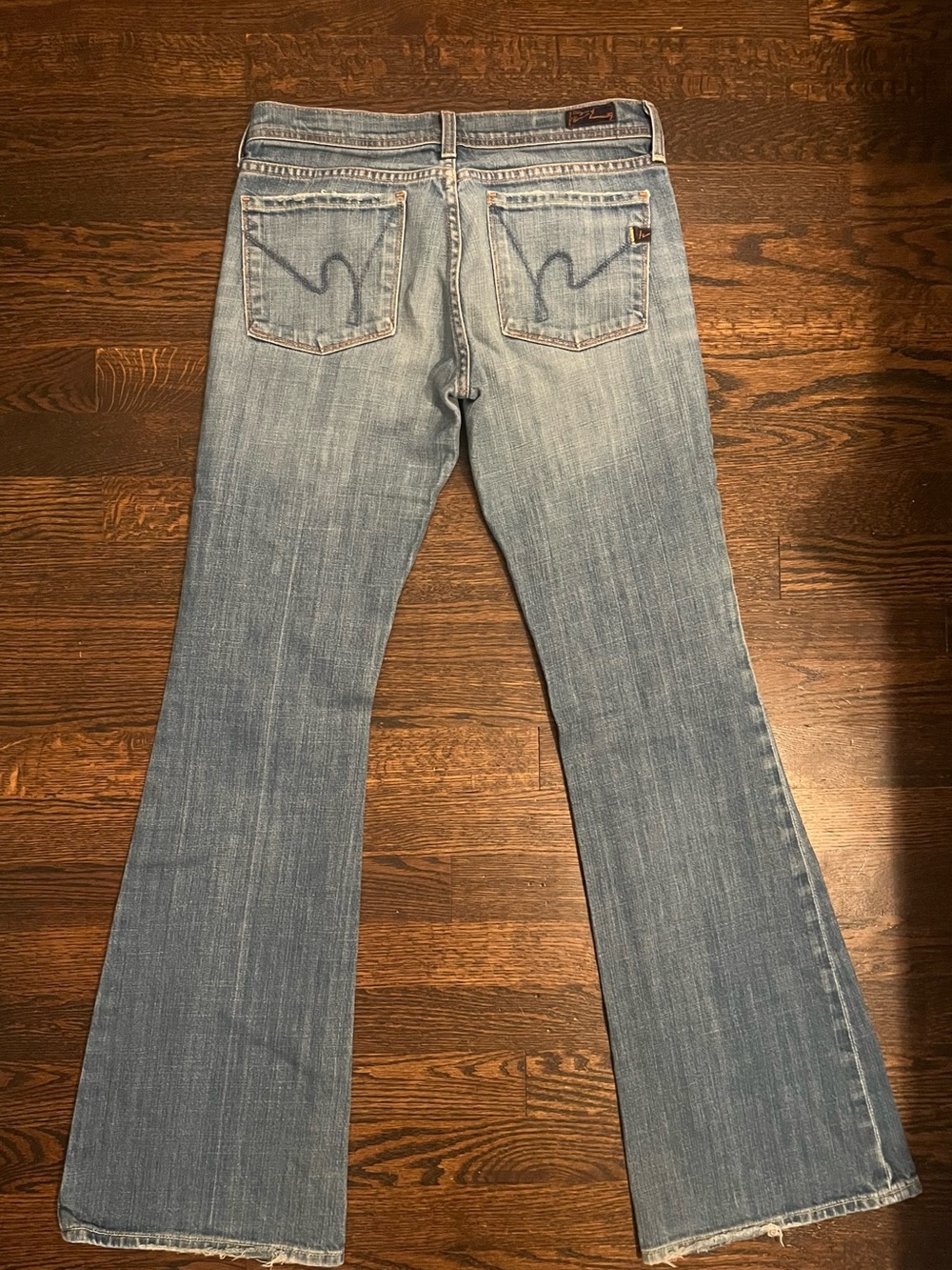 Y2K Citizens of Humanity Ingrid Women’s Low Rise Flare Jeans Light Wash Size 27 - Picture 6 of 9
